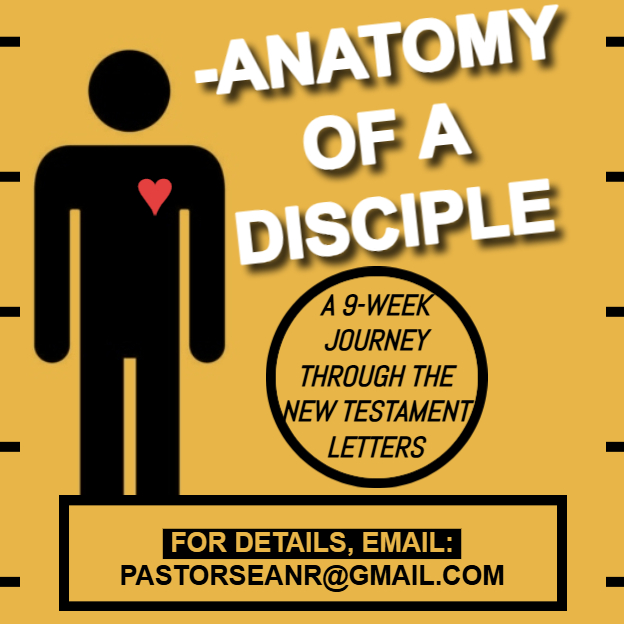 Anatomy of a Disciple discussion series poster